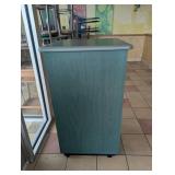 LOCKWOOD SINGLE SPLIT DOOR TRASHCAN