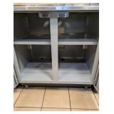 DUKE STAINLESS STEEL 2 DOOR WORKTOP STORAGE CABINET