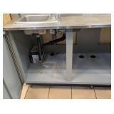 DUKE STAINLESS STEEL 3 DOOR WORKTOP CABINET W/ SINK