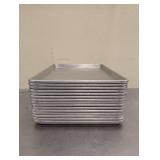 15 STAINLESS STEEL BAKING SHEETS