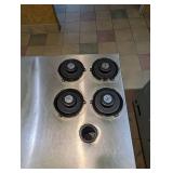 DUKES STAINLESS STEEL DRINK DISPENSER COUNTER