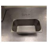 10 STAINLESS STEEL 1/3 STEAM TABLE PANS (6” DEEP)