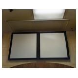 MAGA LENS 2-SIDED MENU SIGN W/ LIGHT