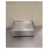 15 STAINLESS STEEL BAKING SHEETS