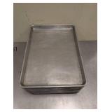 15 STAINLESS STEEL BAKING SHEETS