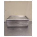 15 STAINLESS STEEL BAKING SHEETS
