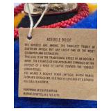 Larger Handmade South African Ndebele Bride Figure