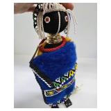 Larger Handmade South African Ndebele Bride Figure