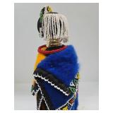 Larger Handmade South African Ndebele Bride Figure