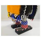 Larger Handmade South African Ndebele Bride Figure