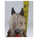 Handmade Signed Native American Kachina Figure #1 - Wolfman - Signed Mitchell