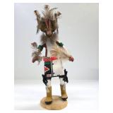 Handmade Signed Native American Kachina Figure #3 - Chipmunk - Signed I.B.