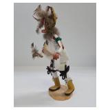 Handmade Signed Native American Kachina Figure #3 - Chipmunk - Signed I.B.