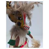 Handmade Signed Native American Kachina Figure #3 - Chipmunk - Signed I.B.