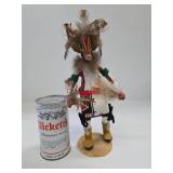 Handmade Signed Native American Kachina Figure #3 - Chipmunk - Signed I.B.