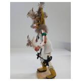 Handmade Signed Native American Kachina Figure #3 - Chipmunk - Signed I.B.