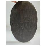 Great Looking Vintage Carved Wood US NAVY Rope-Lined Wall Plaque