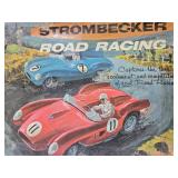 Vintage Strombecker Slot Car Racing Set w/Slot Cars
