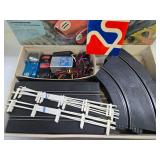 Vintage Strombecker Slot Car Racing Set w/Slot Cars