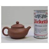 Small Vintage Signed Japanese Pottery Teapot