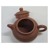 Small Vintage Signed Japanese Pottery Teapot