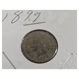 Lot of 26 US Indian Heads Pennies 1880-1908