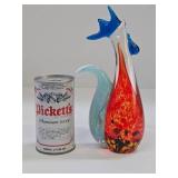 Excellent Vintage MURANO Art Glass Rooster