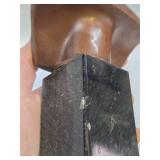 Vintage Bronze Bust of Richard Wagner on Marble Podium Stand