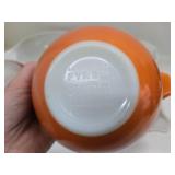 Set of 4 Vintage PYREX Glass Nesting Bowls - Autumn Harvest