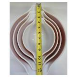 Set of 4 Vintage PYREX Glass Nesting Bowls - Autumn Harvest