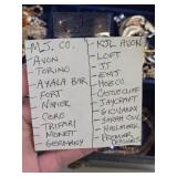 Vintage Jewelry Box Full of SIGNED Vintage Costume etc Jewelry