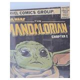 Large Tin Decor Sign - Star Wars Mandalorian 