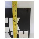 Large Tin Decor Sign - Black Sabbath Album Cover - "Heaven & Hell"