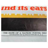 Great Looking Original 1929 HOPE OF A NATION Poster Series