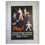 Great Looking Original 1929 HOPE OF A NATION Poster Series