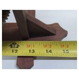 Great Looking Vintage Swiss BOTT All Wood Gear Clock