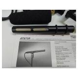 Audio Technica Model AT875R Microphone w/Accessories & Other Items