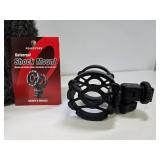 Audio Technica Model AT875R Microphone w/Accessories & Other Items