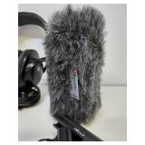 Audio Technica Model AT875R Microphone w/Accessories & Other Items