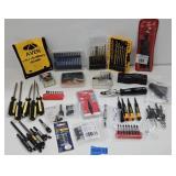 Excellent Lot of Brand New Unused Tools Bits Screwdrivers etc