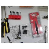 Excellent Lot of Brand New Unused Tools Bits Screwdrivers etc