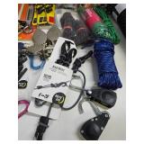 Excellent Estate Lot of Brand New Rope & Climbing Related Items
