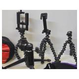 Large Excellent Estate Lot of Quality Camera & Photography Cases, Camera Stands etc