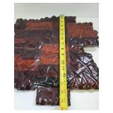 Very Cool Vintage Handmade Signed Brutalist Wood Wall Sculpture by Jack A. Miller