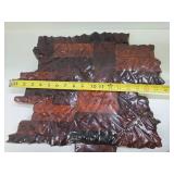 Very Cool Vintage Handmade Signed Brutalist Wood Wall Sculpture by Jack A. Miller