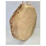 Very Nice Handmade Double Sided Animal Hide Drum