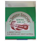 Excellent Clean Estate Lot of Canvas Sewing Tools & Supplies