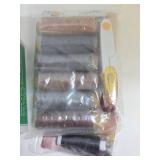 Excellent Clean Estate Lot of Canvas Sewing Tools & Supplies