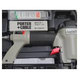 Like-New PORTER CABLE Brad Nailer w/Case & Supplies