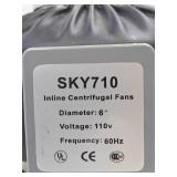 Unused SKY710 Inline Centrifugal Fan Unit